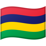 Mauritius flag on Google/Android devices