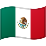 Mexico flag on Google/Android devices