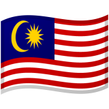 Malaysia flag on Google/Android devices