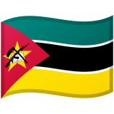 Mozambique flag on Google/Android devices