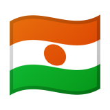 Niger flag on Google/Android devices