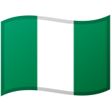 Nigeria flag on Google/Android devices