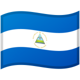 Nicaragua flag on Google/Android devices