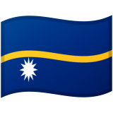 Nauru flag on Google/Android devices