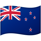 New Zealand flag on Google/Android devices