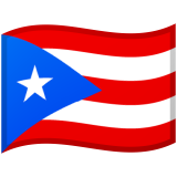 Puerto Rico flag on Google/Android devices