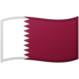 Qatar flag on Google/Android devices