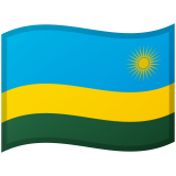 Rwanda flag on Google/Android devices