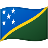 Solomon Islands flag on Google/Android devices