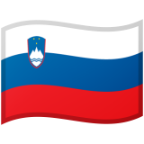 Slovenia flag on Google/Android devices