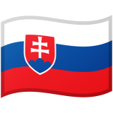 Slovakia flag on Google/Android devices