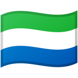 Sierra Leone flag on Google/Android devices