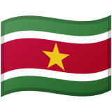 Suriname flag on Google/Android devices