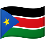 South Sudan flag on Google/Android devices