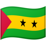 Sao Tome and Principe flag on Google/Android devices