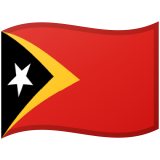 Timor-Leste flag on Google/Android devices