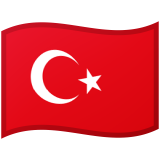 Turkey flag on Google/Android devices