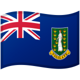 British Virgin Islands flag on Google/Android devices