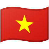 Vietnam flag on Google/Android devices