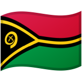 Vanuatu flag on Google/Android devices