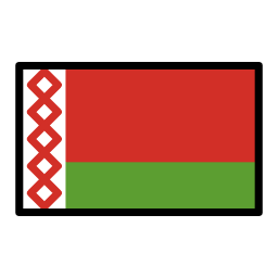 Belarus flag in OpenMoji style