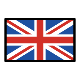 United Kingdom flag in OpenMoji style