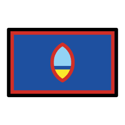 Guam flag in OpenMoji style