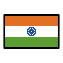 India flag in OpenMoji style