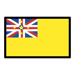 Niue flag in OpenMoji style