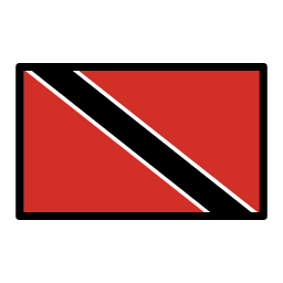 Trinidad and Tobago flag in OpenMoji style