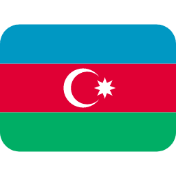 Azerbaijan flag on X/Twitter