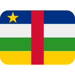 Central African Republic flag on X/Twitter