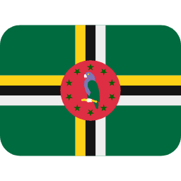 Dominica flag on X/Twitter