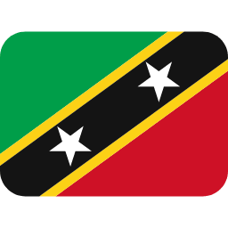 Saint Kitts and Nevis flag on X/Twitter