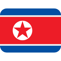 North Korea flag on X/Twitter