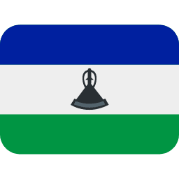 Lesotho flag on X/Twitter