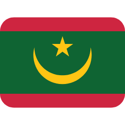 Mauritania flag on X/Twitter