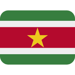 Suriname flag on X/Twitter