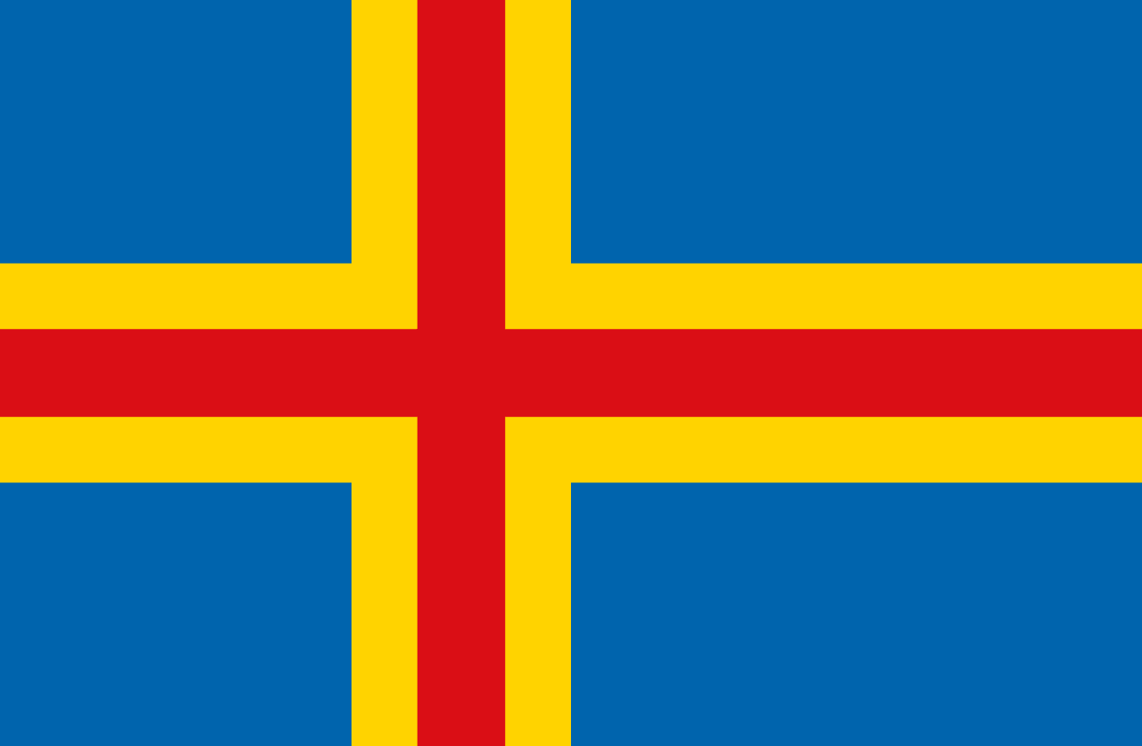 Flag of Åland Islands