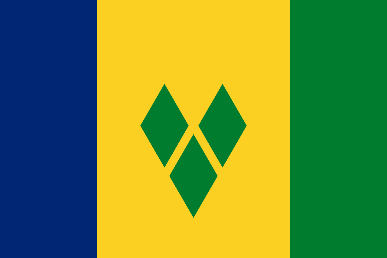 Flag of Saint Vincent and the Grenadines