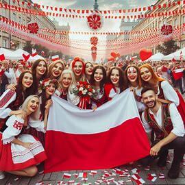 Celebrating national pride and unity on <b>Polish Flag Day</b>